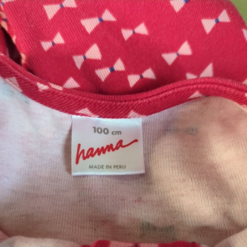 Hanna Andersson Bow Print Day Play Dress Red Size 4‎ - Picture 4 of 6